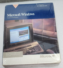 Factory Sealed Microsoft Windows 3.0 Vintage PC Software 3.5
