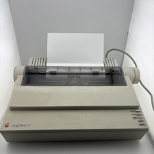 Vintage Apple ImageWriter II Dot Matrix Printer A9M0320 Power On - TESTED picture
