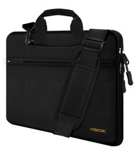 Hseok Laptop Shoulder Bag 15 15.6 16 Inch 15-16 inch, Black picture