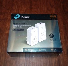 TP-LINK TL-WPA8630P KIT AV1300 Gigabit Wi‑Fi Passthrough Powerline 2-Pack picture