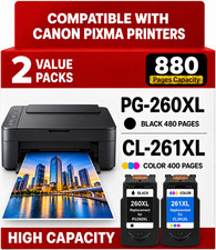 260xl 261xl Ink Cartridges for Canon TS6420 TS6400 PG-260 Pixma TS5320 TS5300 picture
