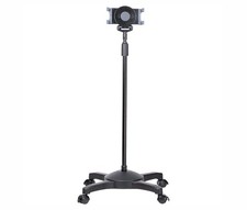 StarTech Mobile Tablet Stand w/wheels, Height Adjustable Cart, Universal Rolling picture
