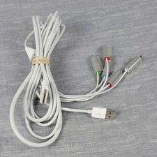Genuine Apple 30-Pin Composite AV Cable – iPod/iPhone/iPad – RCA Video/Audio picture