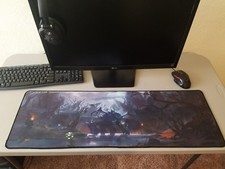 Gaming Mouse Keyboard Pad Dota 2 Locked Edges 90x30 Roshan Mtg PlayMat Fast Ship picture