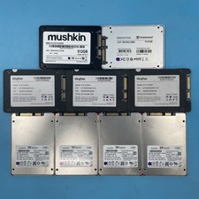 (LOT OF 9) *MIXED BRANDS* 512GB SSD 2.5