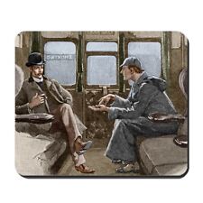 CafePress Sherlock Holmes And Dr. Watson Mousepad  (1176044950) picture