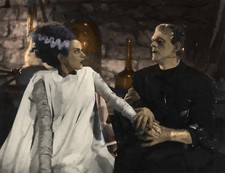 Bride of Frankenstein Art Mouse Pad Mousepad Art Painting Print picture