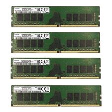 64GB (4X16GB ) Samsung DDR4 2666MHz PC4-21300 UDIMM Memory RAM M378A2K43CB1-CTD picture