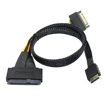 Oculink to U.2 Adapter Cable, SFF-8611 (4I) to SFF-8639 (U.2) Pcie 4.0 ... picture