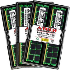 A-Tech 96GB 6x 16GB 4Rx4 PC3-8500R DDR3 1066MHz ECC RDIMM REG Server Memory RAM picture