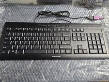 LOT OF 10 CHERRY STREAM 3.0 G230 USB Keyboards W/ PS2 adapter.   1 picture