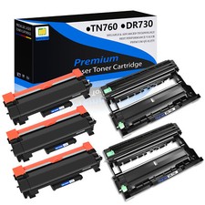 TN760 Toner DR730 Drum Unit for Brother MFC-L2750DW XL HL-L2395DW HL-L2350DW picture