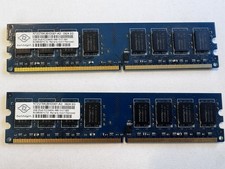 Nanya 4GB (2x2GB) DDR2 PC2-6400U 800MHz 240-Pin Desktop RAM NT2GT64U8HD0BY-AD picture