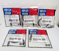 Lot of 5 Tripp Lite USB 3.0, Cable A (Male)/ B (Male), Black 3ft U322-003-BK picture