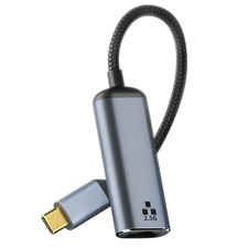 2500Mbps Type C to RJ45 Ethernet Adapter 10/100/1000M 2.5Gb USB Gigabit H picture