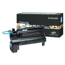 Original Lexmark C792A1CG Cyan Toner. New Sealed Box, We Ship Fast picture