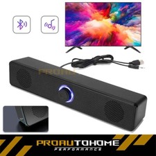 Stereo Bass Sound Computer Speakers 3.5mm USB Wired Soundbar for Desktop Laptop picture