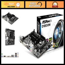 Micro ATX Motherboard DDR3 1066, D1800M, Socket AM1, Gaming & Home PC Upgrade picture