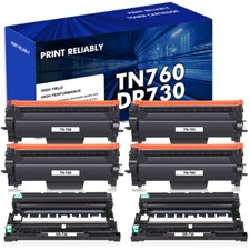 TN760 TN730 Toner DR730 Drum Compatible With Brother DCP-L2550DW MFC-L2750DW Lot picture