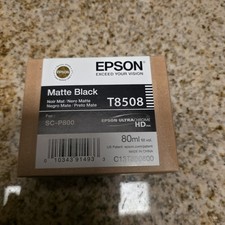 Epson T8508/C13T850800 Genuine Matte Black Ink Cartridge 80ml for SC-P800 picture