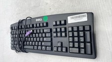 Dell SK-8110 Wired Desktop Keyboard PS/2 Standard Black 104-Key 7N242 picture