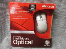 Microsoft Intellimouse Optical Mouse PC MAC USB PS/2 D58-00026 | New picture