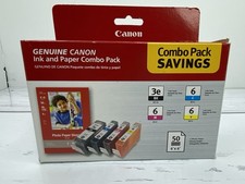 Canon BCI-3E/BCI-6 Photo Paper Combo Pack Ink Cartridges picture