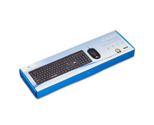 NEW 104 Key Wired Keyboard Mouse Combo Set Mikuso KB-C012 *Lot of 2* picture