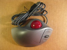 LOGITECH M570 TrackMan Wheel Optical Mouse Tested and Working picture