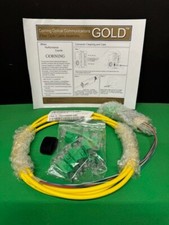 Corning Optical Fiber Optic Cable Assembly Gold 12F MIC SC/APC picture