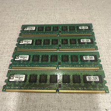 LOT OF 4 Kingston KVR667D2E5/1g 1.8V RAM picture