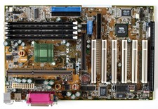 Motherboard, p3v4x ,slot 1, p3,  atx rev 1.02, 6x pci, 1x isa picture