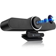 4K Webcam Conference Call TV Room Web Camera with Dual Microphones &Speaker, ... picture