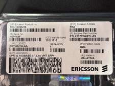 Lot 10 Ericsson RDH10265/25 FTLX1370W4BTL-E9 CPRI 10GBASE-LR Lite VHT SFP+ picture