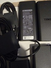 LOT OF 3 NEW ORIGINAL DELL HA65NM190 65W USB-C Type C AC Adapter Charger picture