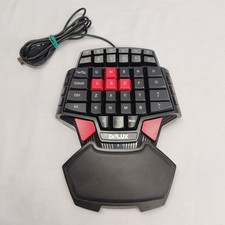 DELUX T9 46 KEY SINGLEHANDED WIRED GAMING PROFESSIONAL KEYBOARD ERGONOMIC picture