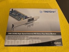 TRENDnet TFM-PCIV92A 56K High Speed Internal PCI Modem - Data/Fax/Voice - New picture