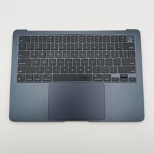 Apple MacBook Air 2024 M3 A3113 Top Case Keyboard Touchpad Battery Midnight picture
