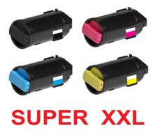 4 x Toner SET for DELL H625 H825 CDW / S2825cdn like 593-BBPB BBPE BBPD BBPC XXL picture