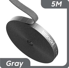 Toocki Hook and Loop Tape Straps Cable Organizer - Tearable - 16.40 ft (5m) picture