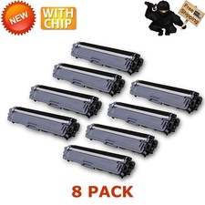 8PK TN227 Black High Yield Toner w/Chip for Brother MFC-L3770CDW picture