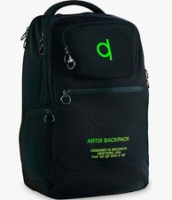 ARTIX® Waterproof Laptop Backpack for Men & Women | Large Black & Green  picture