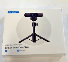 EMEET C960 SmartCam Kit USB HD Webcam 1080P With Tripod New In Box picture