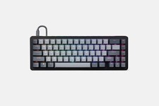 Drop Alt Mechanical Keyboard 67 Keys - Black - Halo Clear Switches Open Box picture