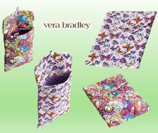 Vera Bradley Tablet/Tech Envelope Sleeve Choice of Size End Opening Padded NEW picture