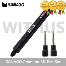 SANAGO New Sanago Premium 3D Pen Set 3 Type Module Replaceable Korean Artists= picture