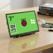 Raspberry Pi 7 Inch Portable Monitor 800x480 IPS HDMI External Display Non Touch picture