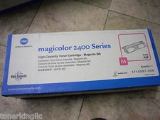 HY Genuine Konica Minolta 2400W 2430 2500W 2550 2590 Toner Magenta 1710587-006 picture