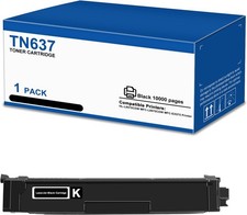 TN637 Black Ultra High Yield Toner With Chip Brother HL-L8570CDW MFC-EX575 10K picture