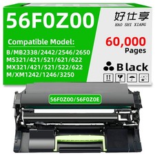 56F0Z00 Drum Unit Compatible for Lexmark MS/MX321/421/521/622 MX522 MS621 picture